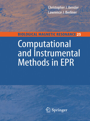 cover image of Computational and Instrumental Methods in EPR